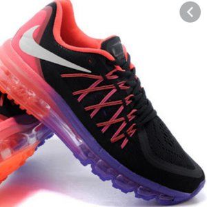 Women’s Nike Air Max Shoes Black Punch Grape US 8